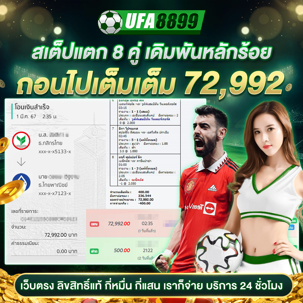 ผลบาสสดภาษาไทย สมัครง่ายได้เงินจริง รับโปรโมชั่นมากมาย